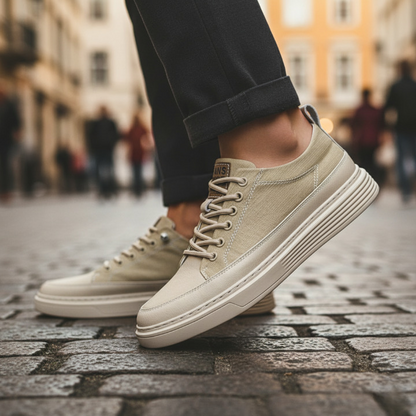 Jacob | Men's Premium Leather Trainers