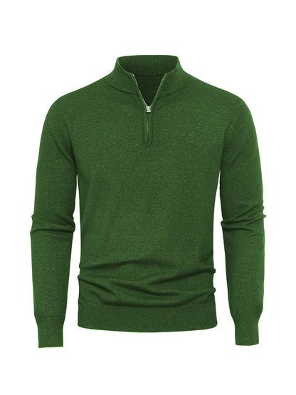 Euan | Men's Half-Zip Knit Jumper for Winter