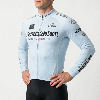 Aerozine Thermal Long-Sleeve Cycling Jersey – Warm, Comfortable Performance for Every Ride