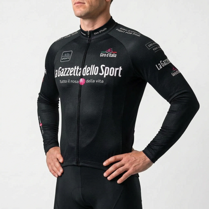 Aerozine Thermal Long-Sleeve Cycling Jersey – Warm, Comfortable Performance for Every Ride