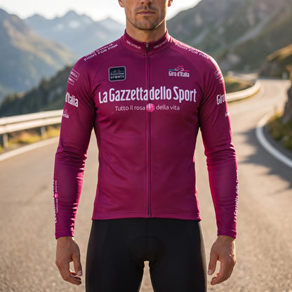 Aerozine Thermal Long-Sleeve Cycling Jersey – Warm, Comfortable Performance for Every Ride