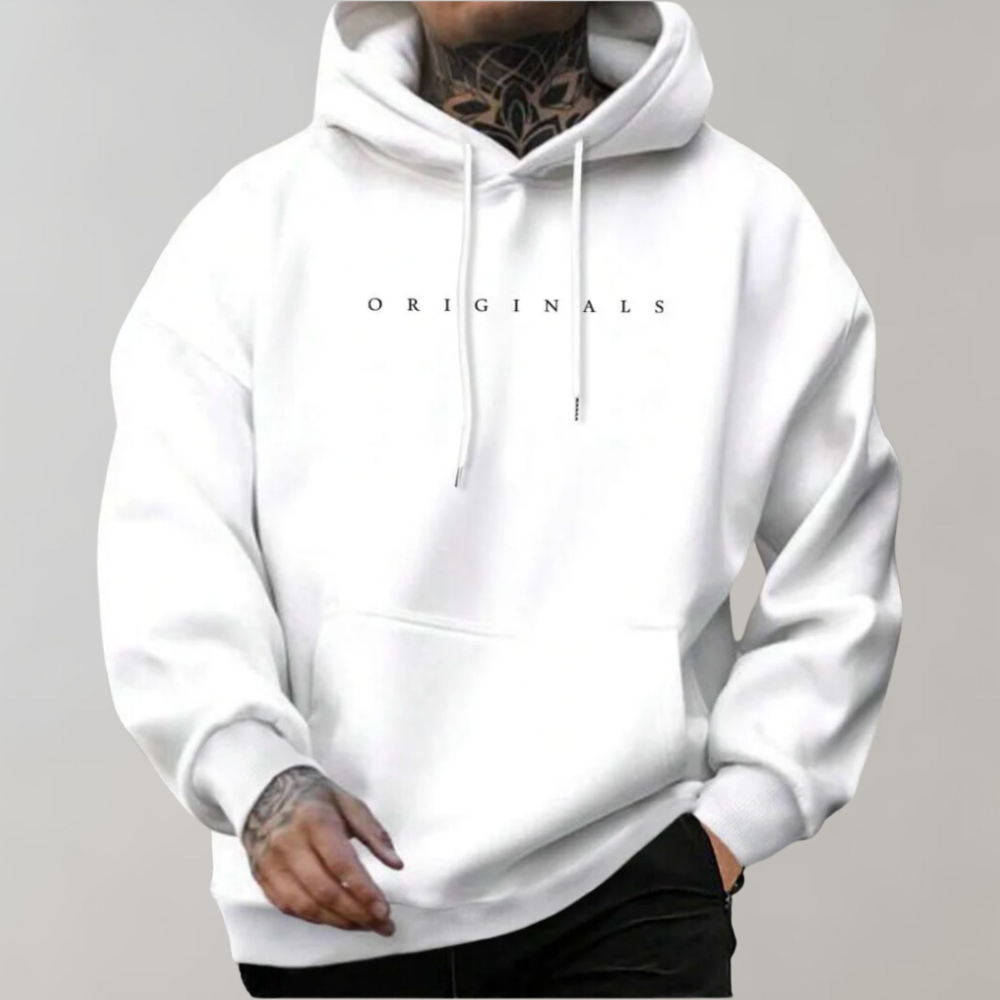 Albert | Men's Classic Long-Sleeve Pullover Hoodie for Winter