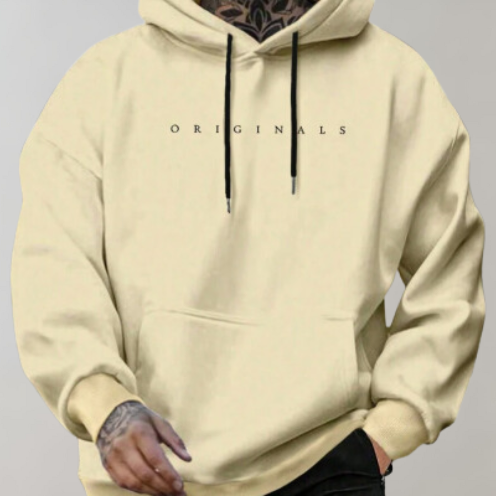 Albert | Men's Classic Long-Sleeve Pullover Hoodie for Winter