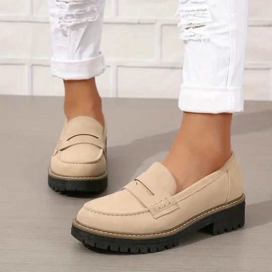 Anine | Women's Stylish Chunky Platform Loafers