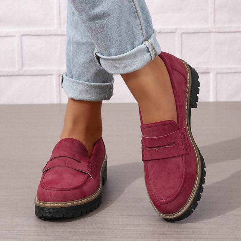 Anine | Women's Stylish Chunky Platform Loafers