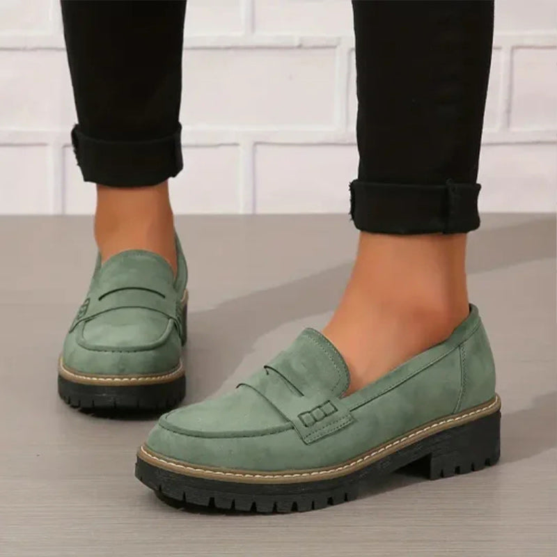 Anine | Women's Stylish Chunky Platform Loafers