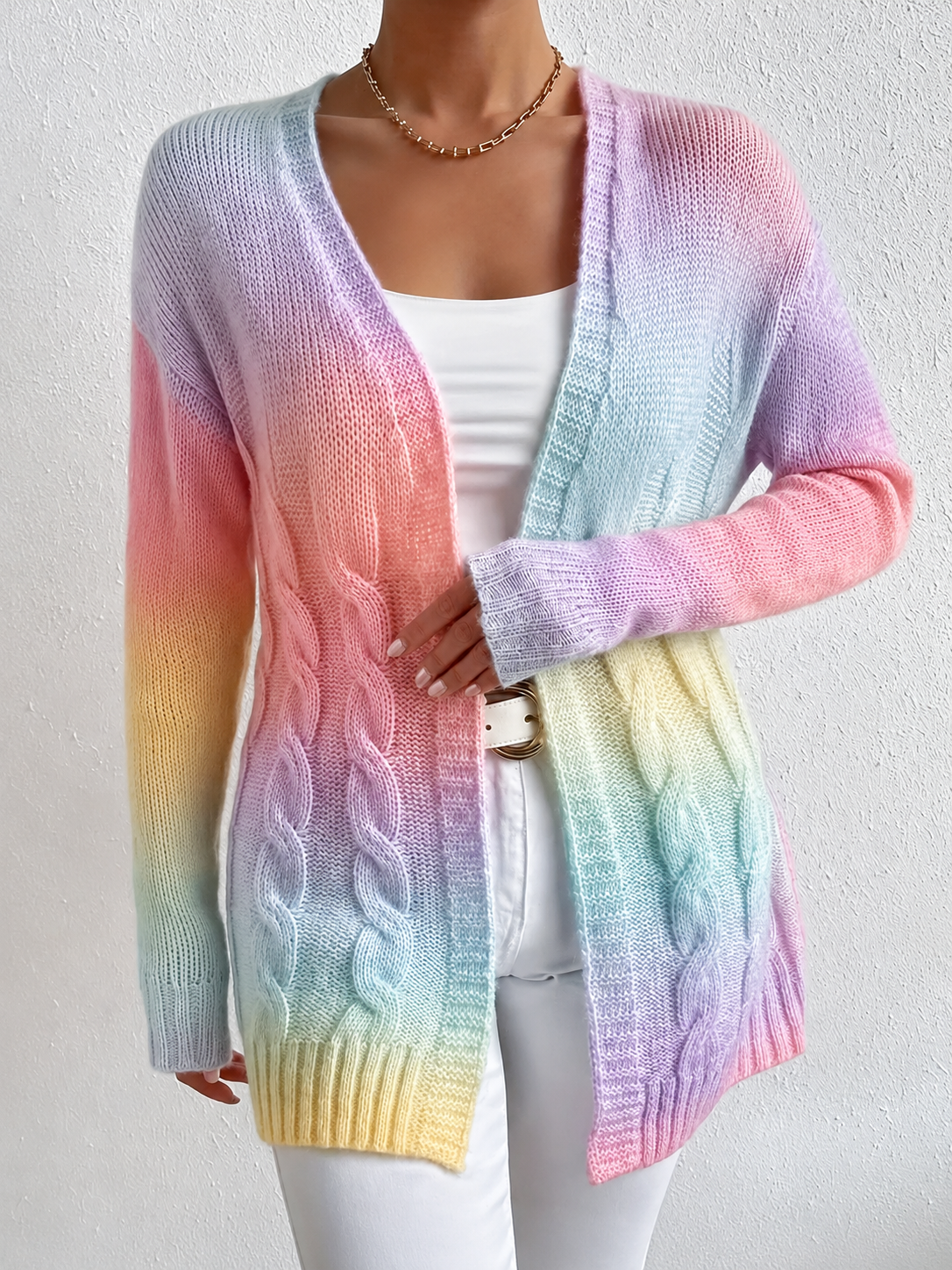 Ann | Women's Elegant Long Cardigan for Winter