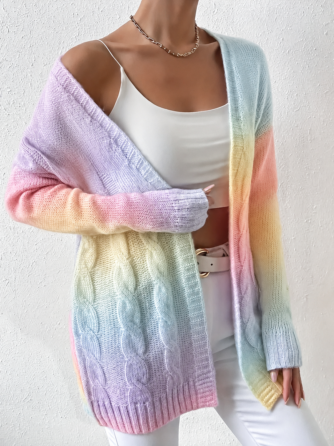 Ann | Women's Elegant Long Cardigan for Winter