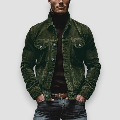 Arvid | Men's Casual Button-Down Jacket for Winter