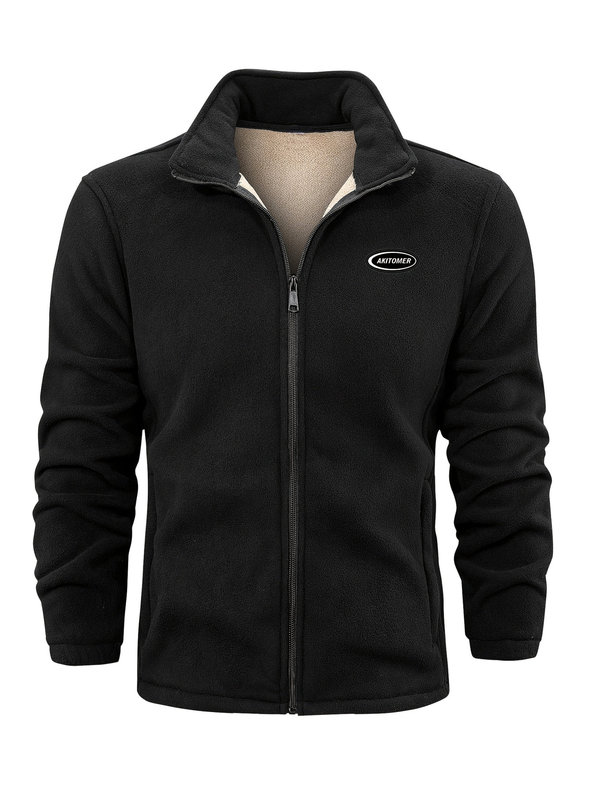 William | Men's Stand-Collar Fleece Jacket for Winter