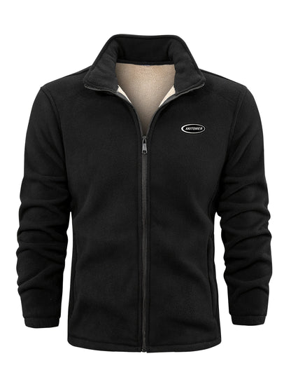 William | Men's Stand-Collar Fleece Jacket for Winter