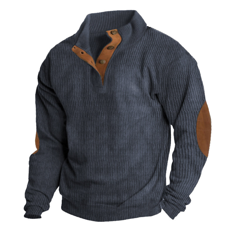 Dave | Men's Half-Button Pullover Jumper for Winter