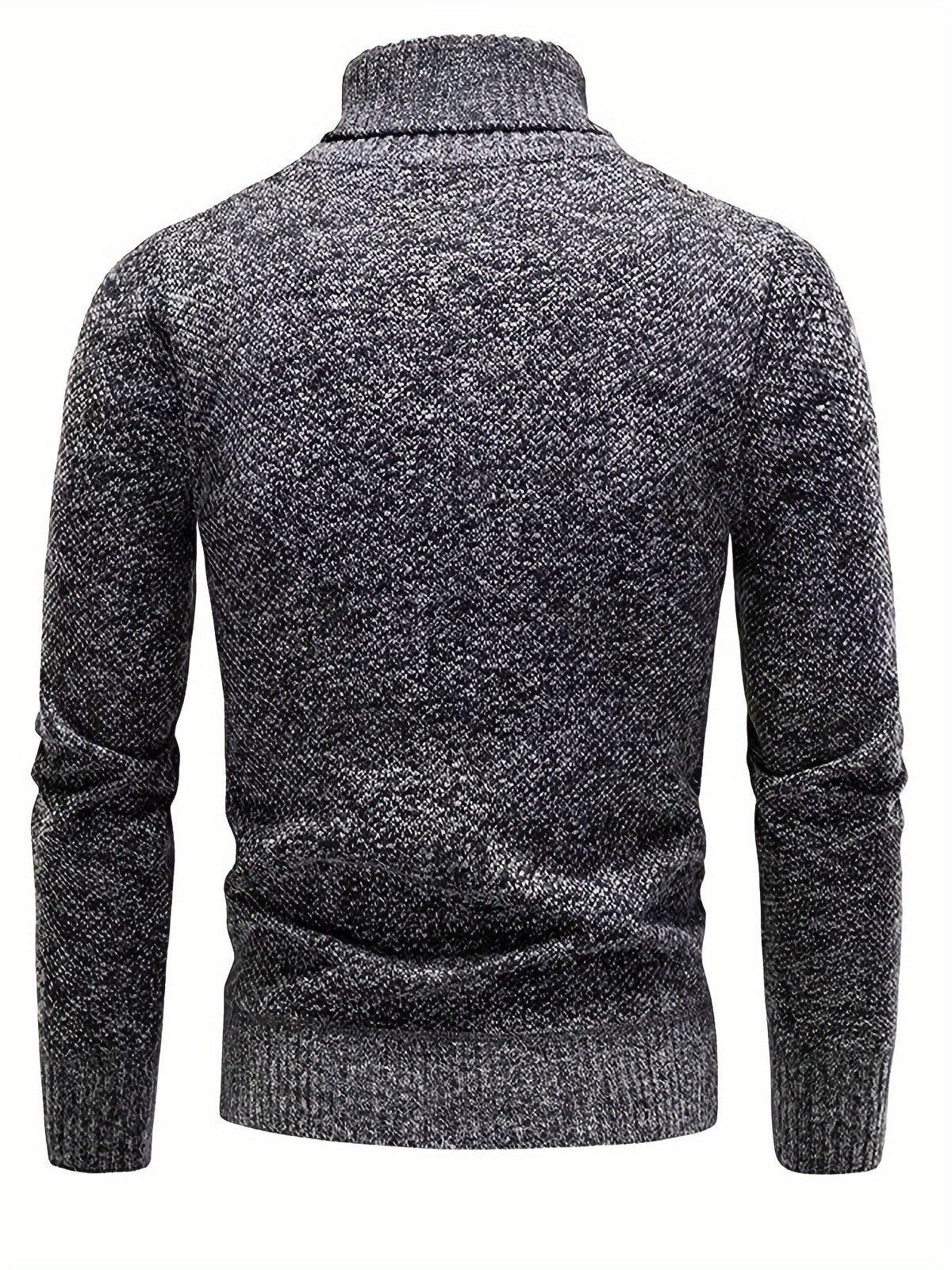 Ryan | Men's Rib-Knit Lapel Jumper for Winter