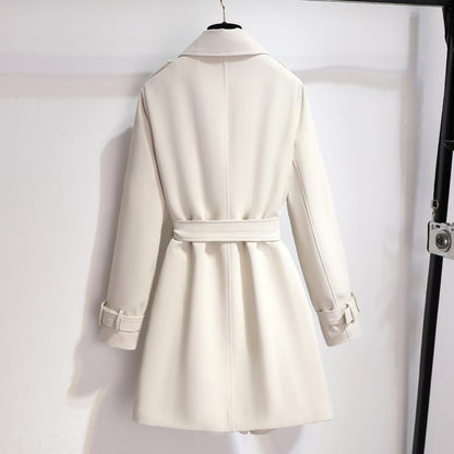 Michelle | Women's Double-Breasted Belted Coat for Winter