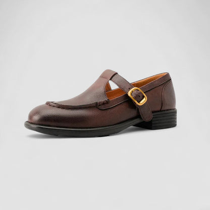 Tina | Women's Closed-Toe Buckle Mary Jane Shoes