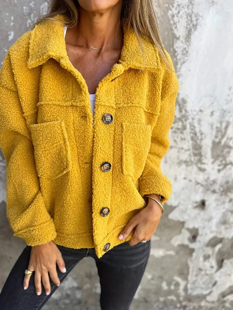 Mariah | Women's Relaxed-Fit Button-Down Jacket for Winter