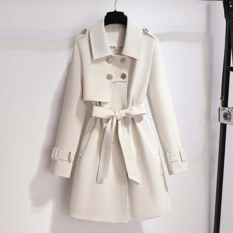 Michelle | Women's Double-Breasted Belted Coat for Winter
