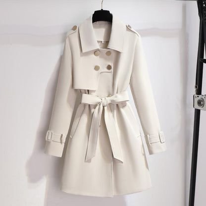 Michelle | Women's Double-Breasted Belted Coat for Winter