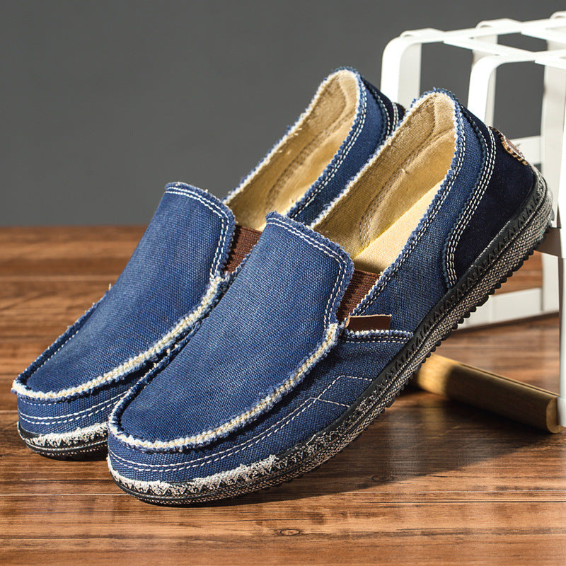 Alfie | Men's Stylish Canvas Slip-On Shoes