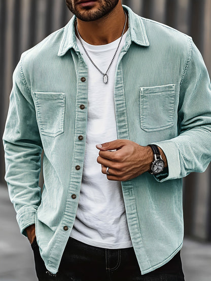 Oscar | Men's Stylish Corduroy Overshirt