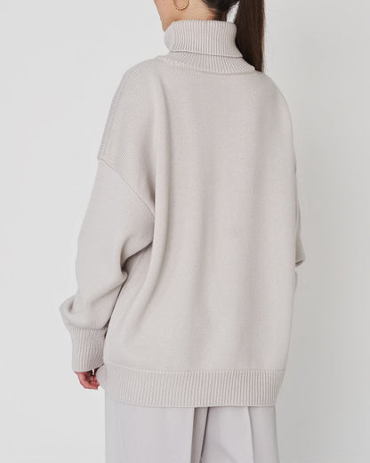 Marcia | Women's Oversized Roll-Neck Jumper for Winter