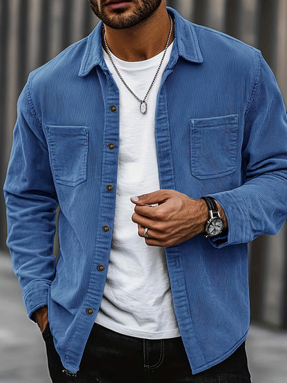 Oscar | Men's Stylish Corduroy Overshirt