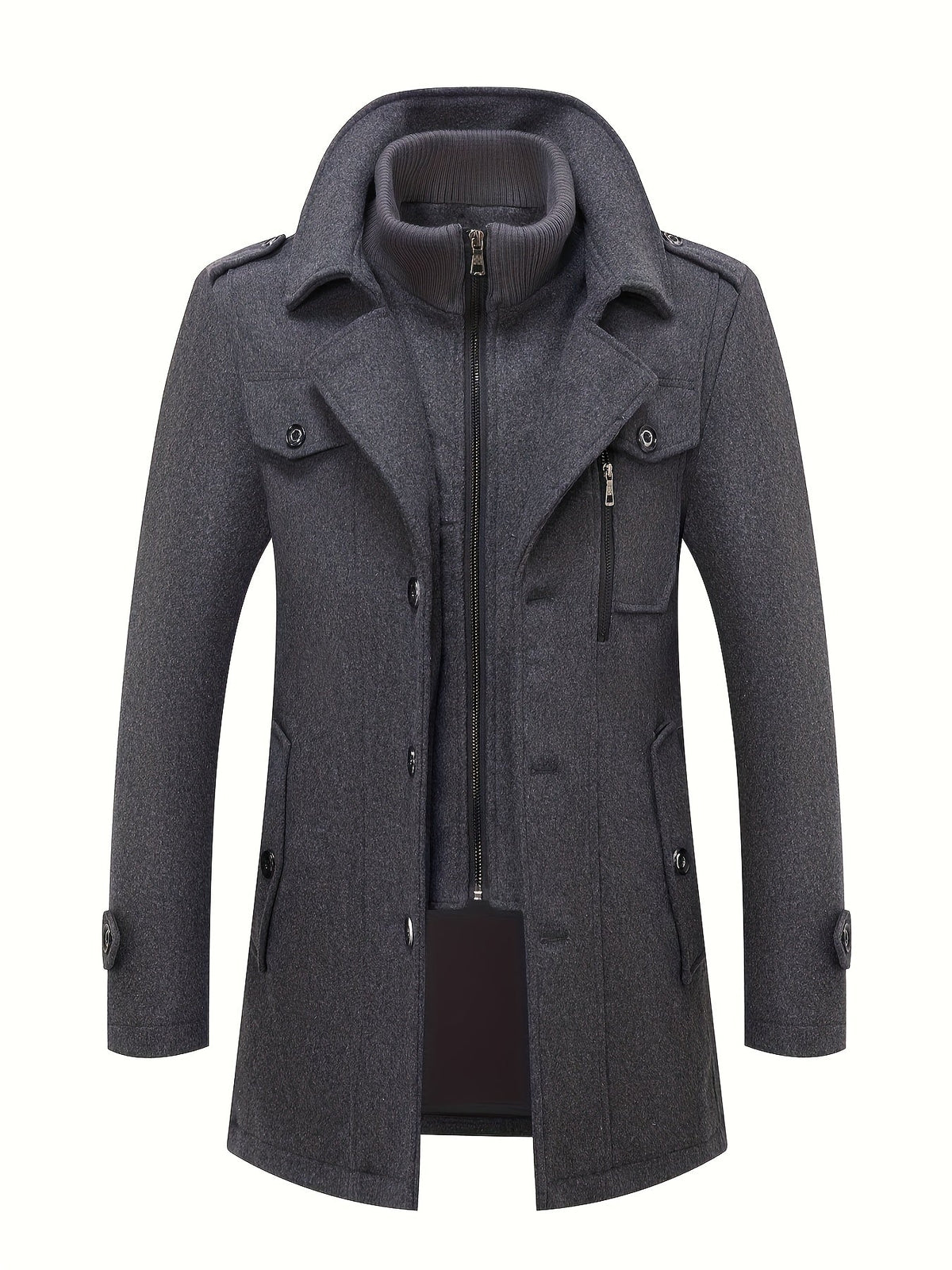 Kai | Men's Premium Wool-Blend Tweed Jacket for Winter