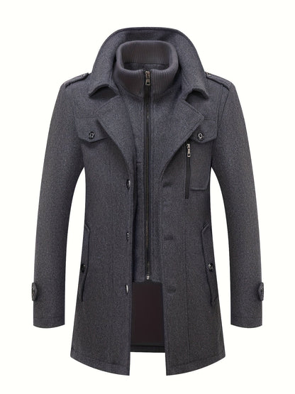 Kai | Men's Premium Wool-Blend Tweed Jacket for Winter