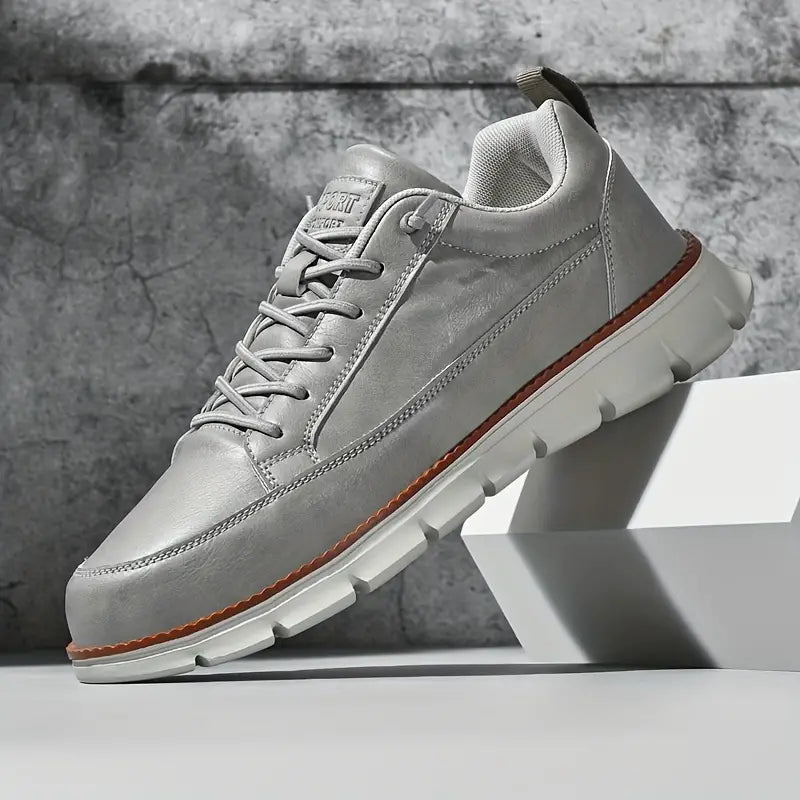 Supportive Leather Trainers