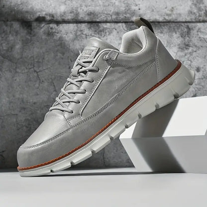 Supportive Leather Trainers
