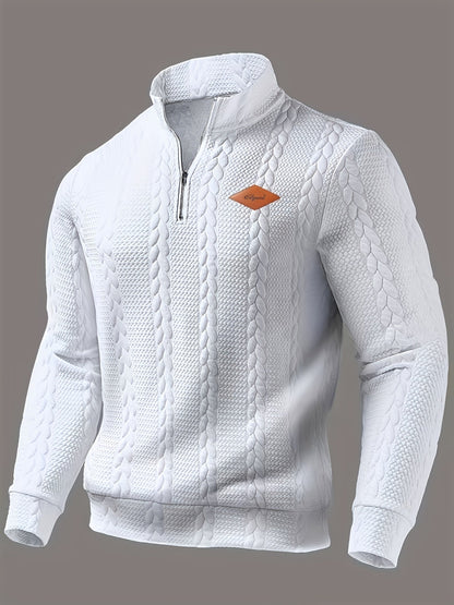 Rory | Men's Zipper Knit Jumper for Winter