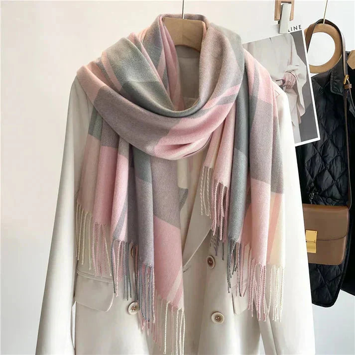 Luxurious Cashmere Wool Scarf for Winter