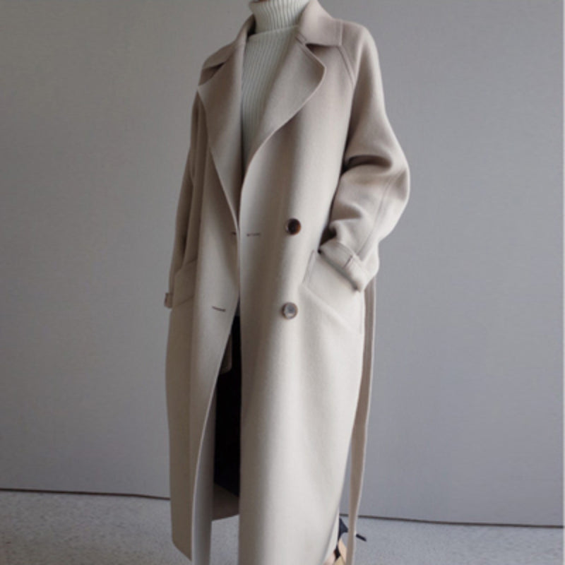 Classic Casual Wool Coat for Winter