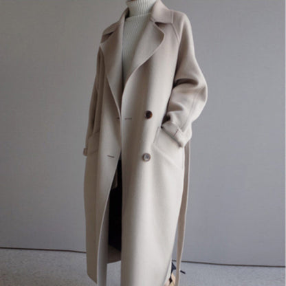 Classic Casual Wool Coat for Winter
