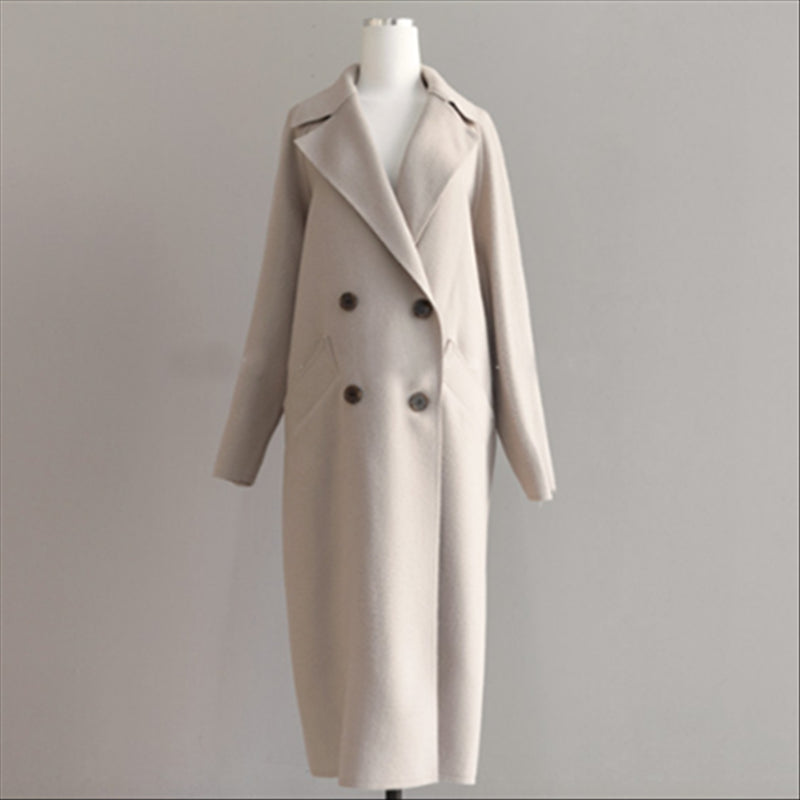 Classic Casual Wool Coat for Winter