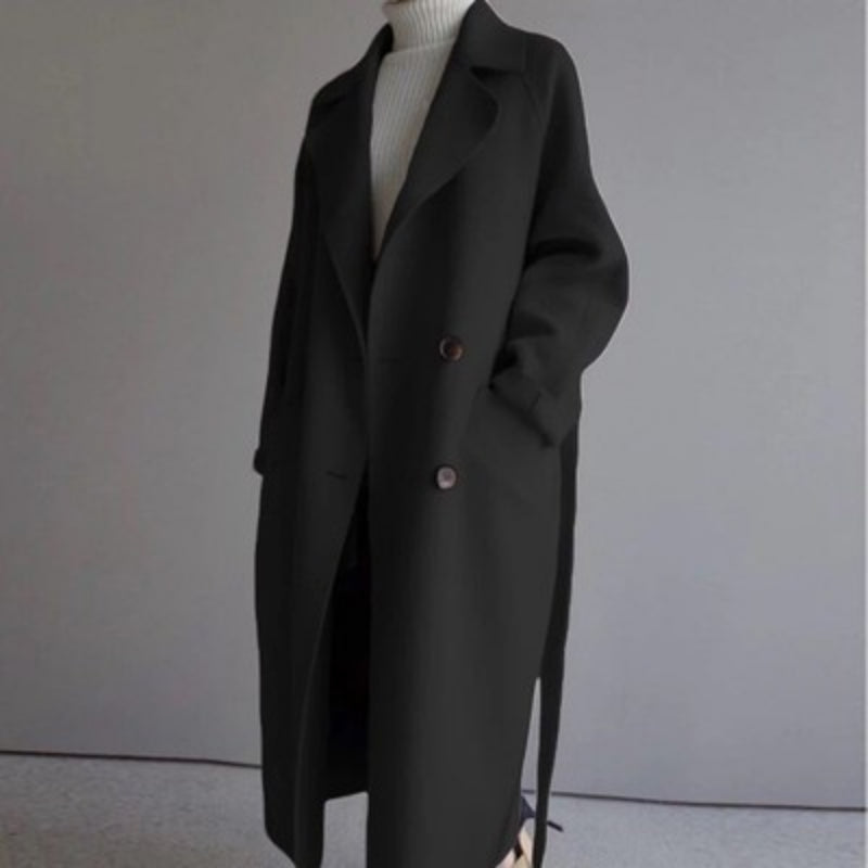 Classic Casual Wool Coat for Winter