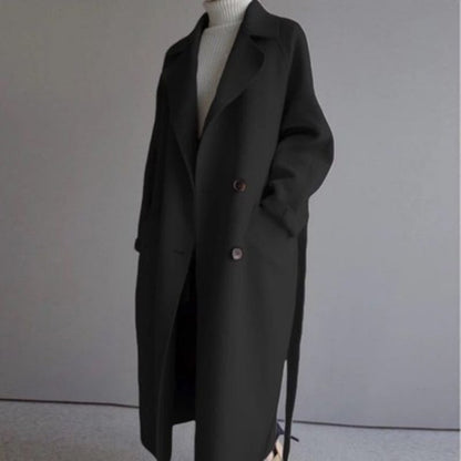 Classic Casual Wool Coat for Winter
