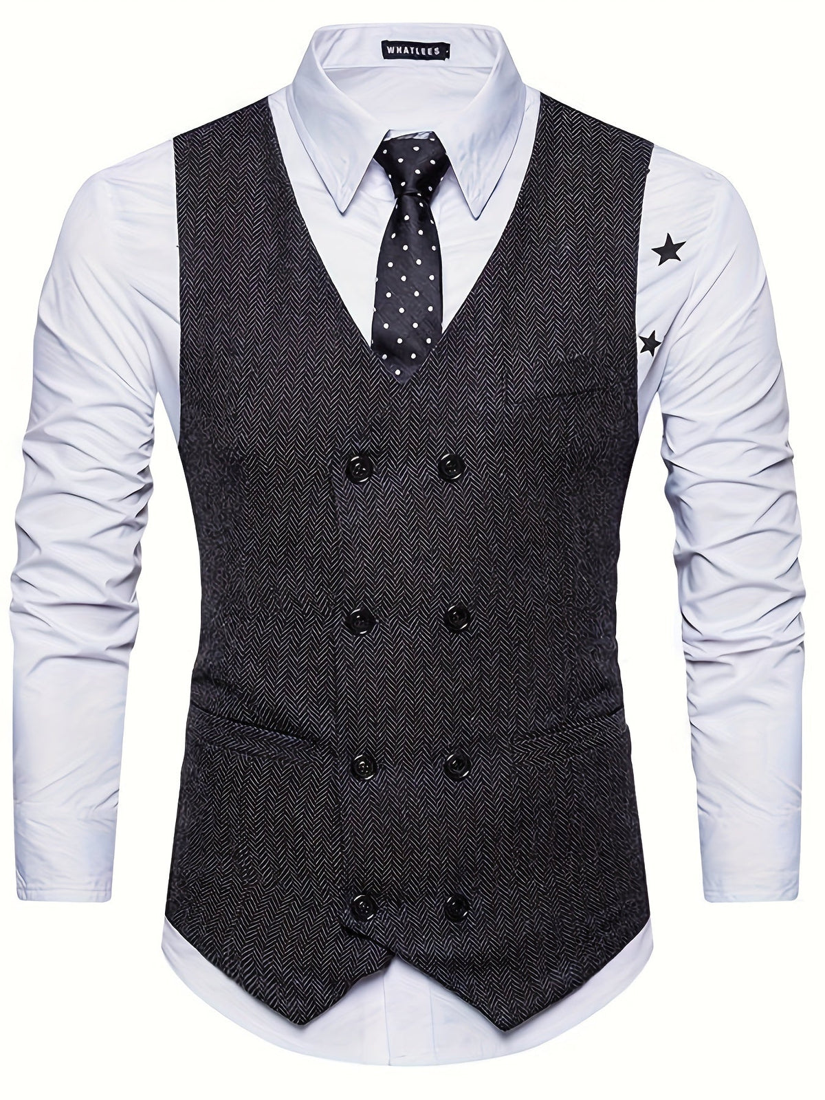 Benjamin | Men's V-Neck Waistcoat