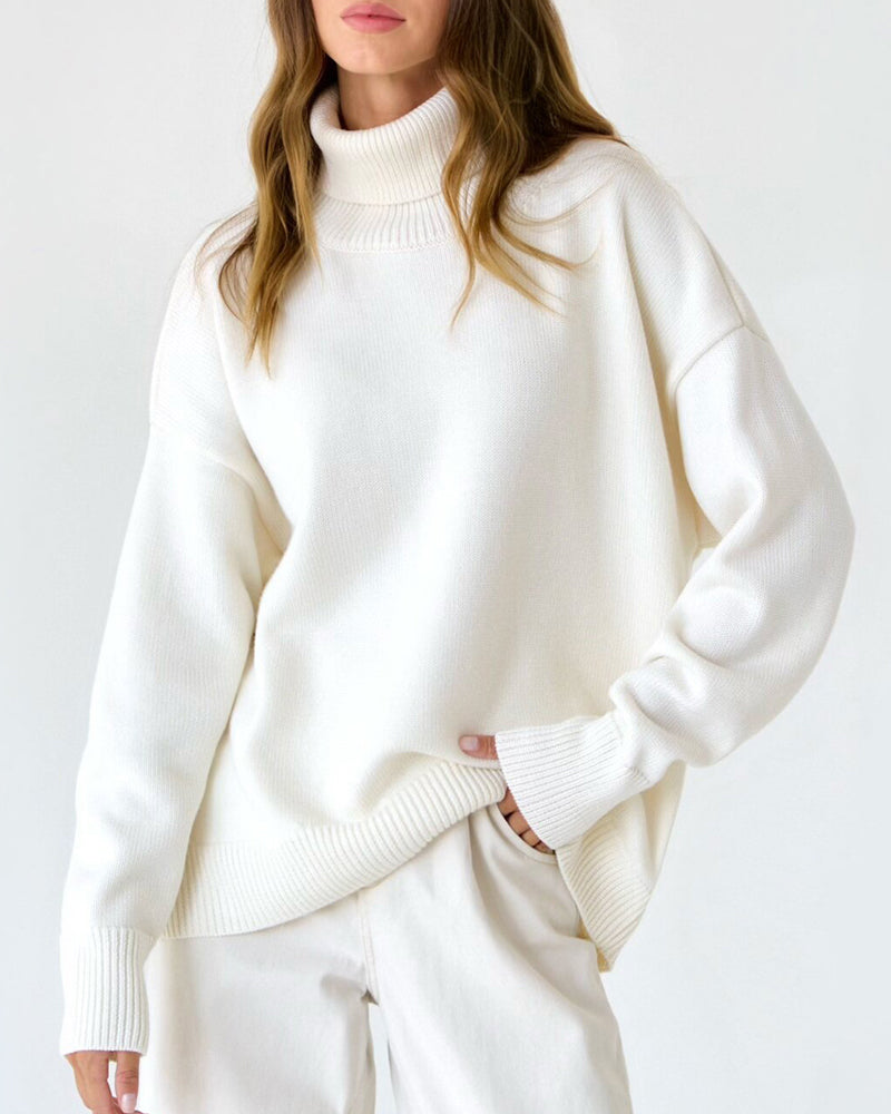 Marcia | Women's Oversized Roll-Neck Jumper for Winter