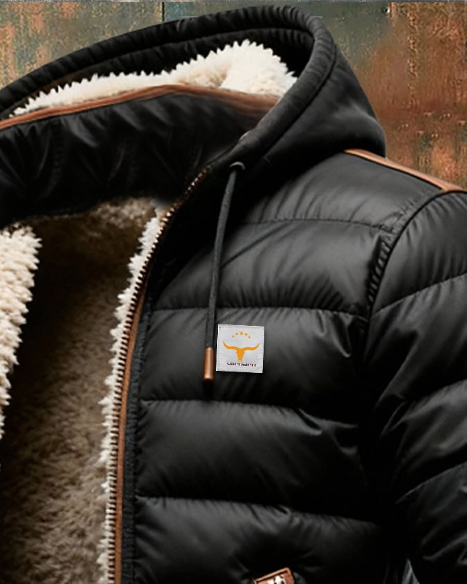 Jack | Men's Elegant Quilted Sherpa Jacket for Winter