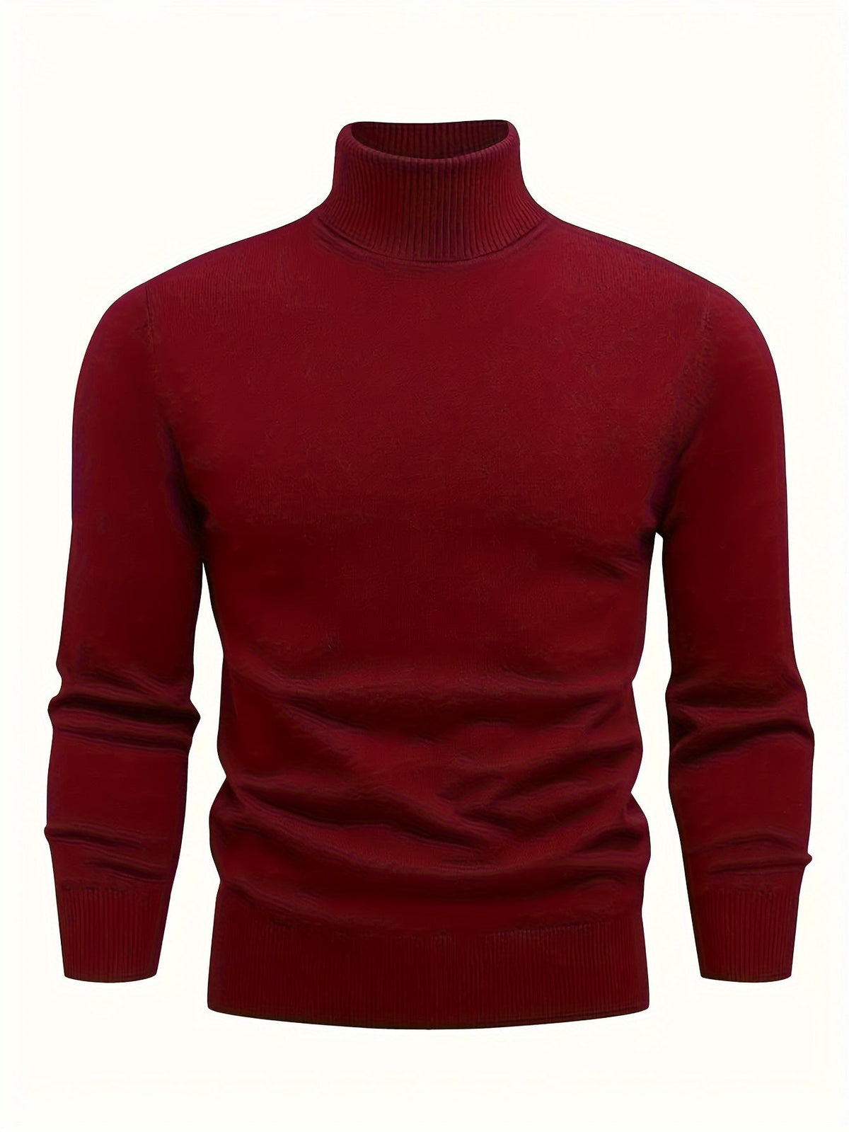 Ethan | Men's High-Neck Knit Jumper for Winter