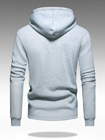 Harry | Men's Classic Solid-Knit Hoodie for Winter