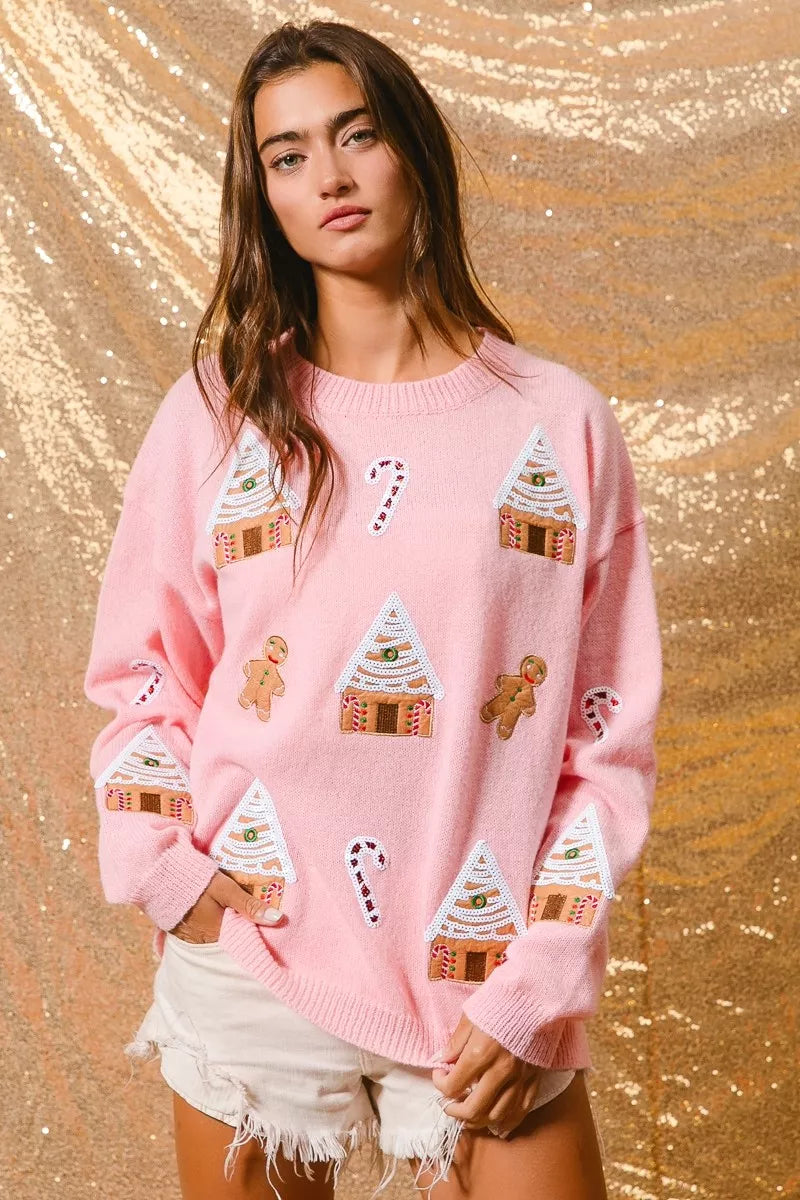 Jocelyn | Women's Cosy Christmas Winter Crewneck Jumper