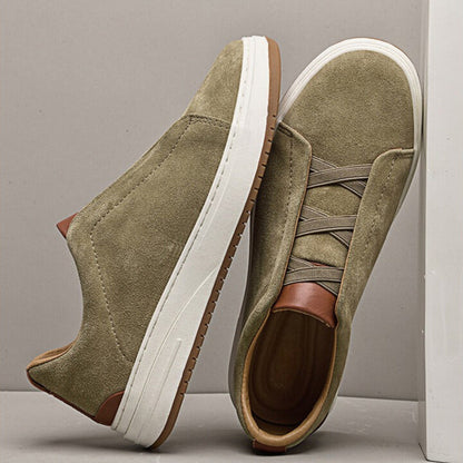 Frank | Men's Suede Slip-On Loafers