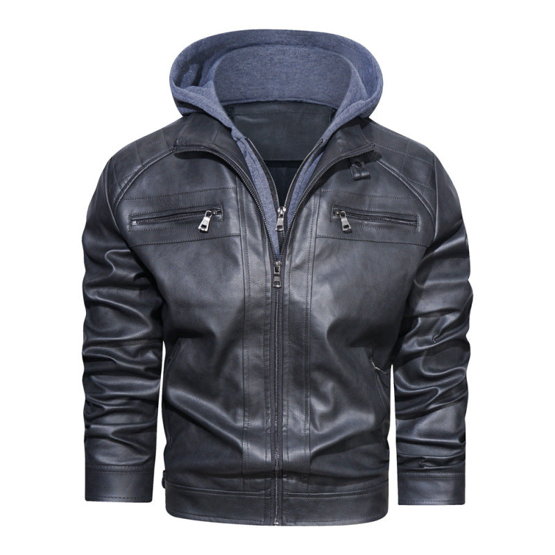 Don | Men's Hooded Bomber Jacket