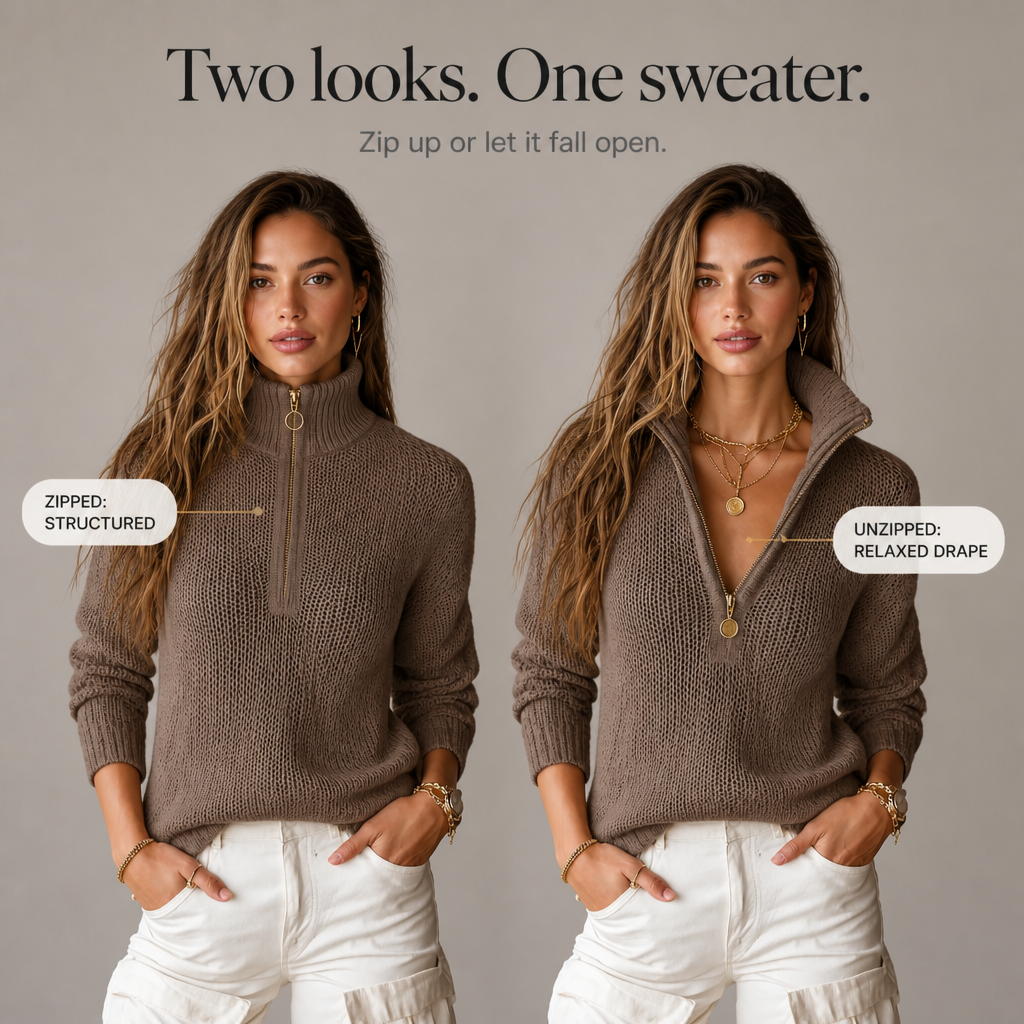 Quilla | Women's Stylish Knit Jumper
