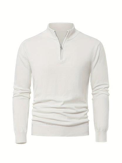 Euan | Men's Half-Zip Knit Jumper for Winter