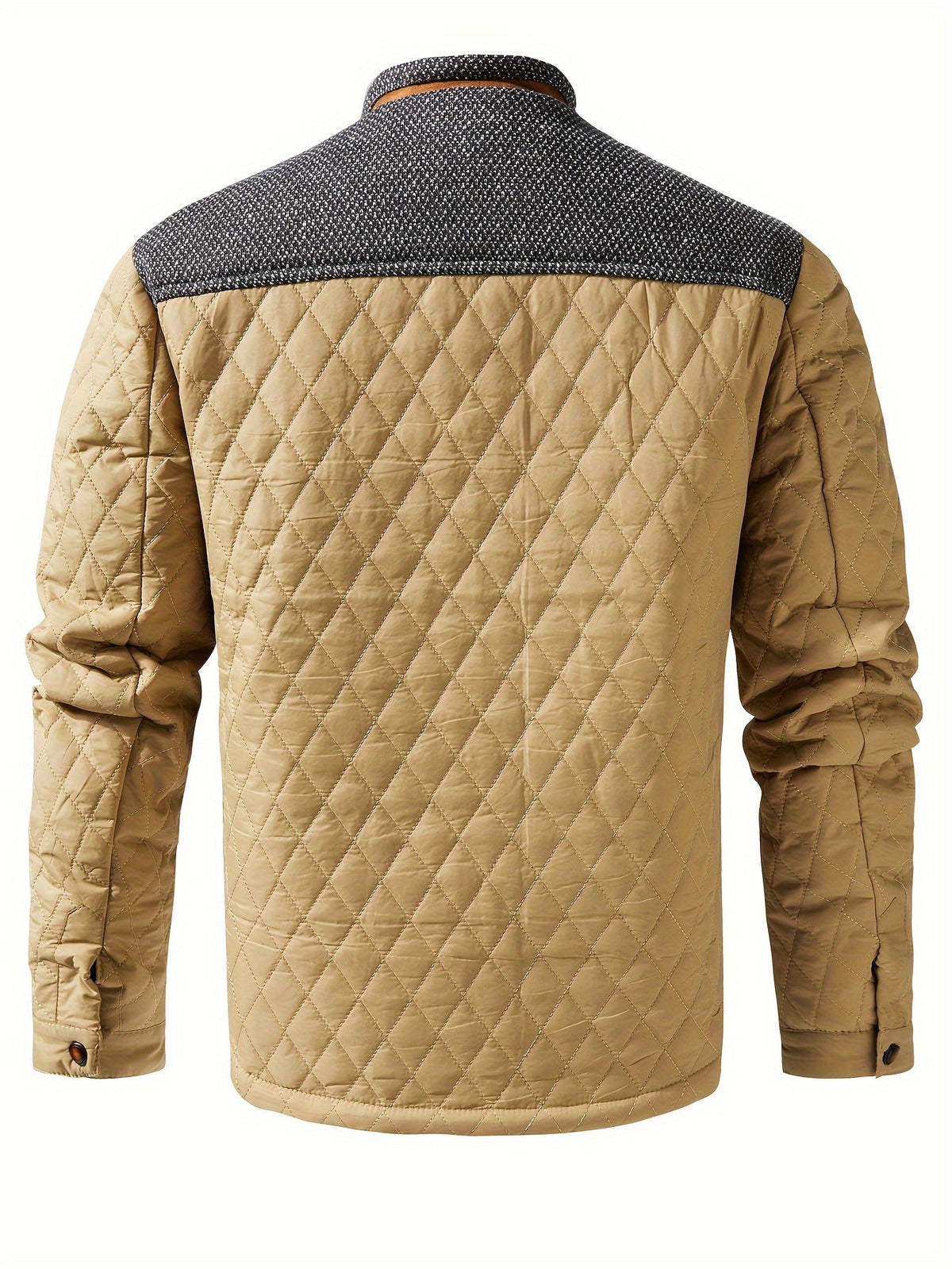 Frank | Men's Colour-Block Stand-Collar Jacket
