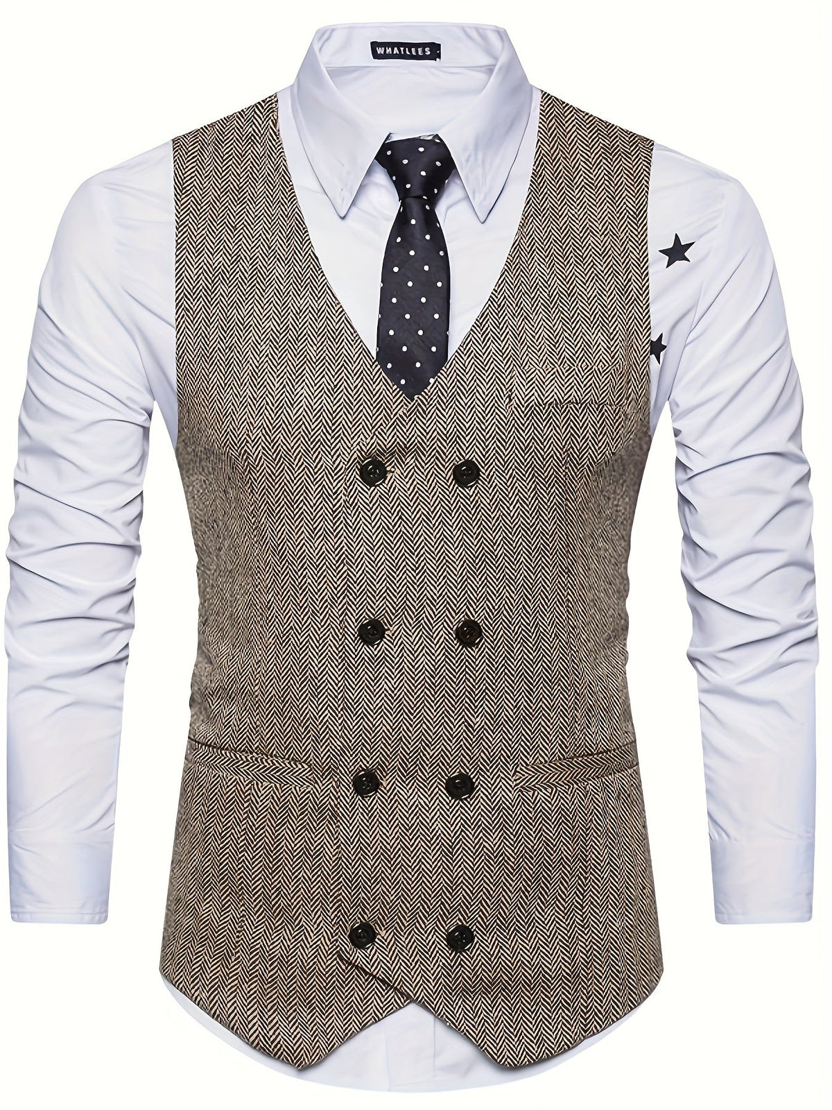 Benjamin | Men's V-Neck Waistcoat