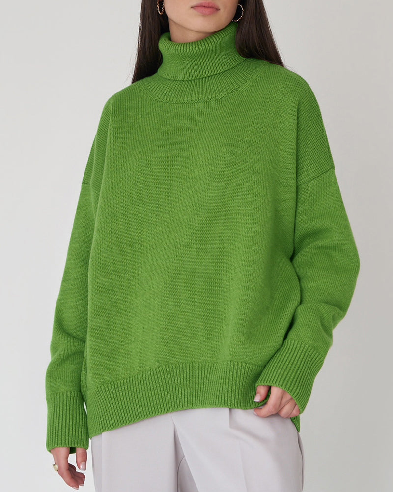 Marcia | Women's Oversized Roll-Neck Jumper for Winter